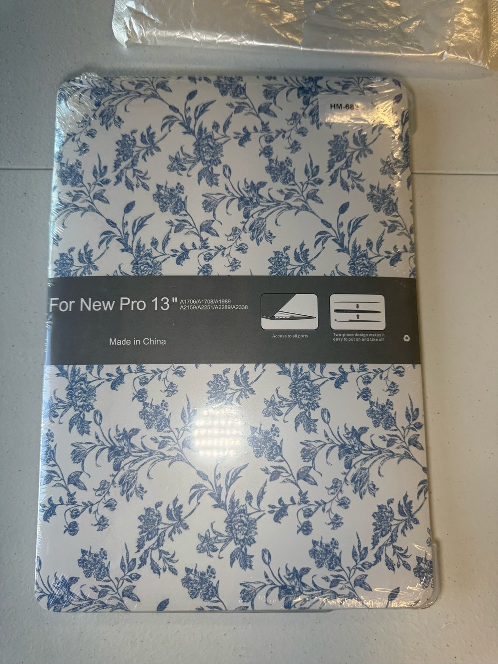 Blue Floral Tablet Case